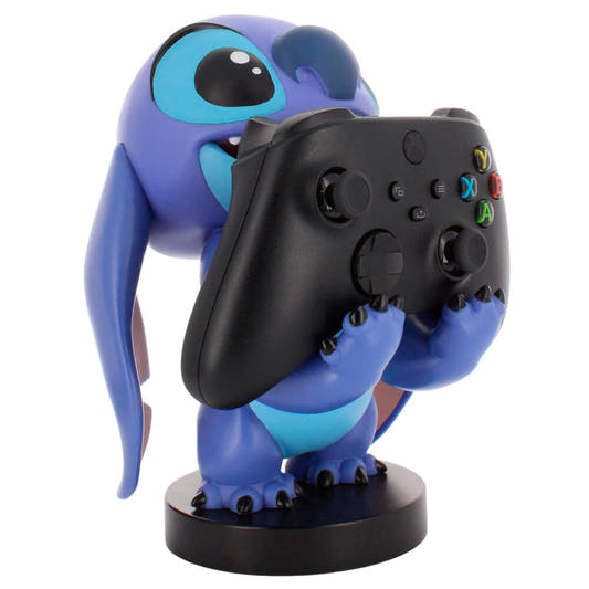 Soporte Cable Guy de Stitch Disney sobre base negra - 2