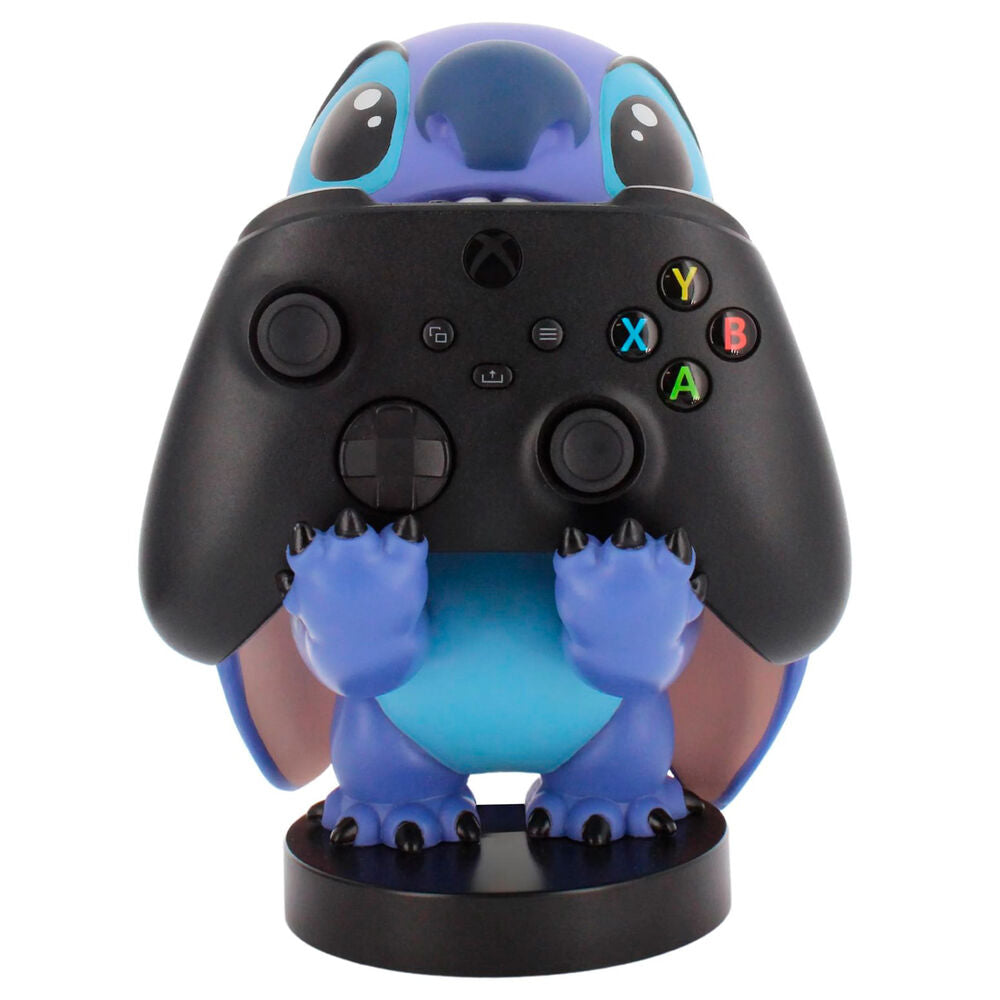 Soporte Cable Guy de Stitch Disney sobre base negra - 4