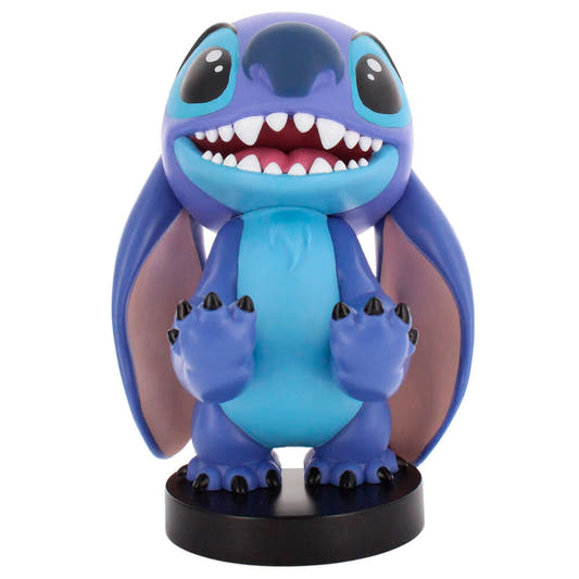 Soporte Cable Guy de Stitch Disney sobre base negra