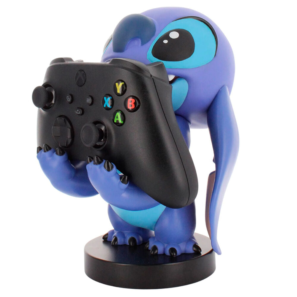 Soporte Cable Guy de Stitch Disney sobre base negra - 9
