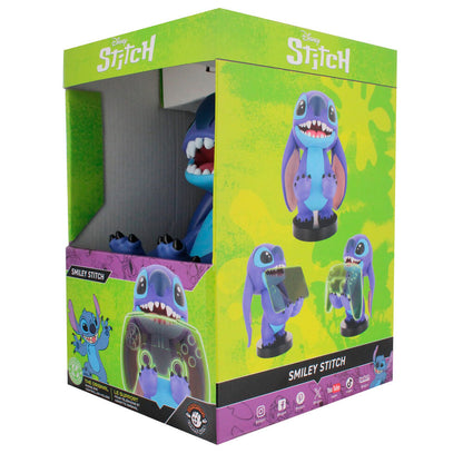 Soporte Cable Guy de Stitch Disney sobre base negra - 12
