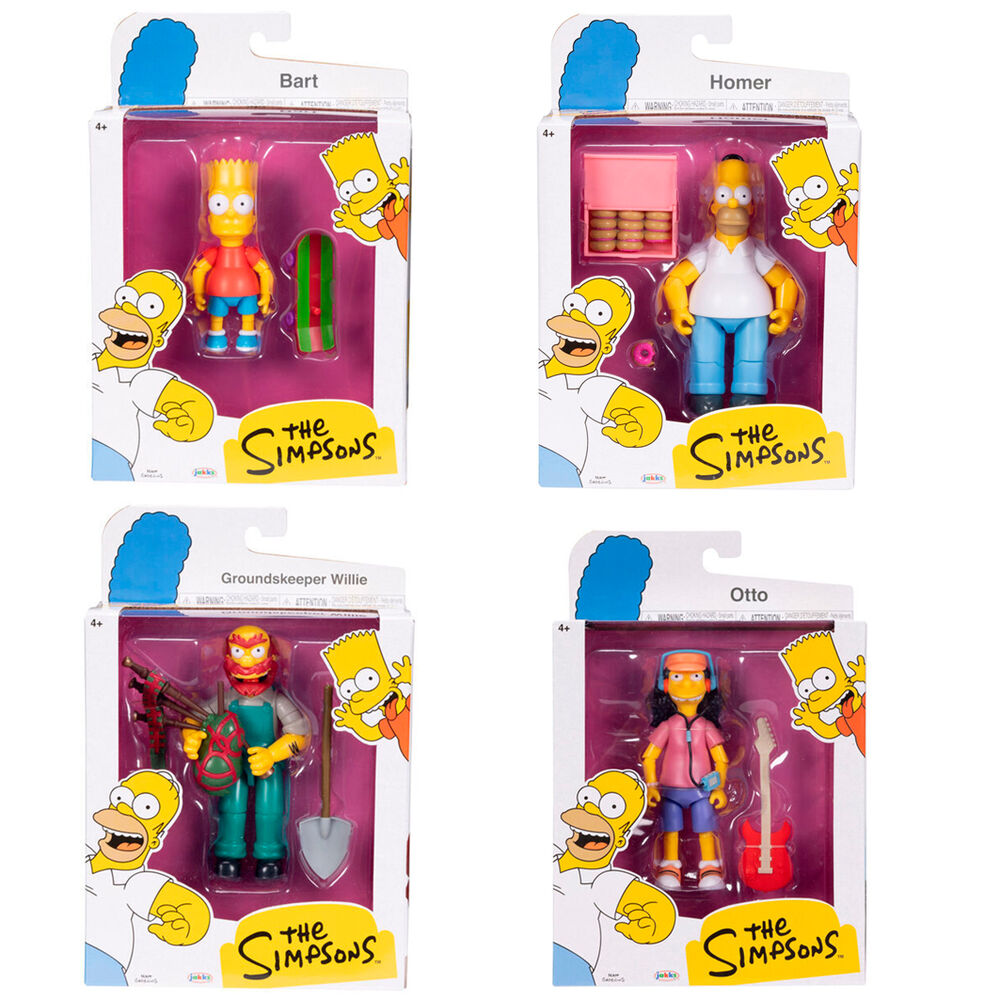 Figuras surtidas de Los Simpsons de 13 cm en blíster