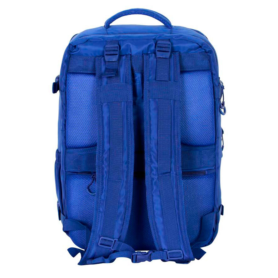 Mochila azul de Sonic the Hedgehog con compartimentos y correas ajustables - 2