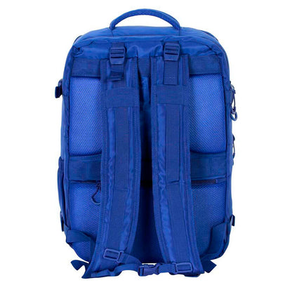 Mochila azul de Sonic the Hedgehog con compartimentos y correas ajustables - 2