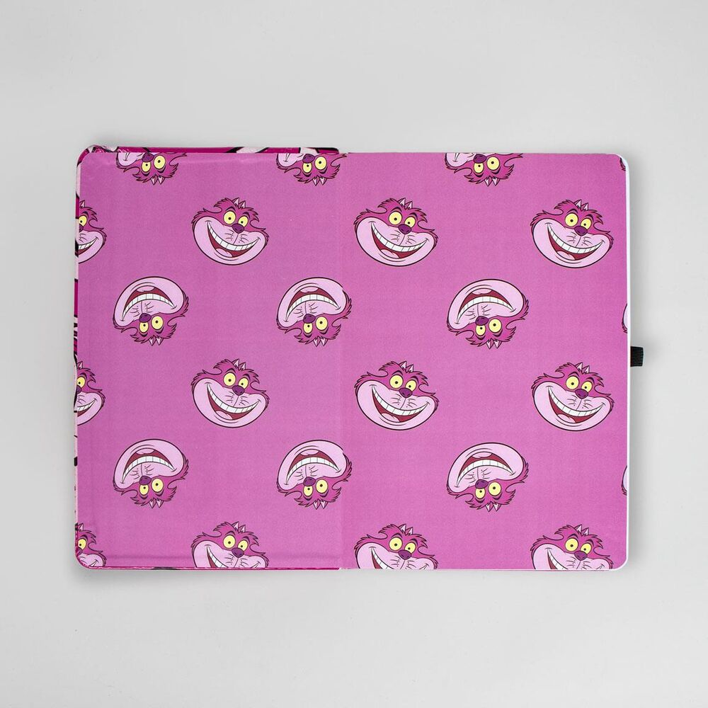Cuaderno Disney del Gato Cheshire en tonos rosas - 6