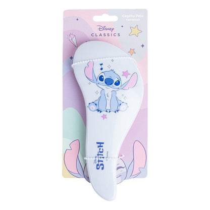 Cepillo para el pelo Stitch Disney blanco y azul claro