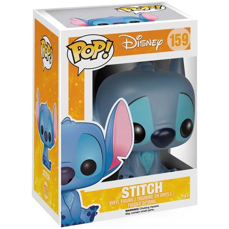 Figura Funko POP! de Stitch sentado en tonos azules - 2