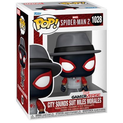 Figura Funko POP! de Miles Morales con sombrero y baquetas - 2