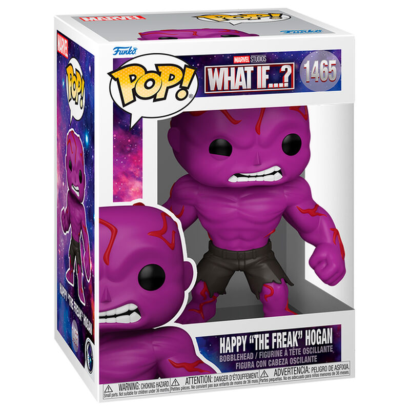 Figura Funko POP! Marvel What If...? Happy The Freak Hogan morada - 2