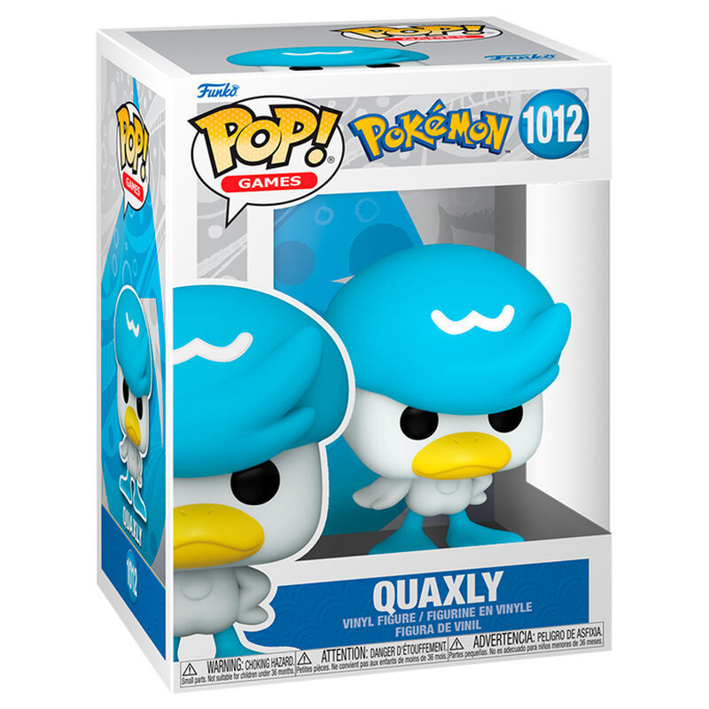 Figura Funko POP! de Quaxly Pokémon en caja