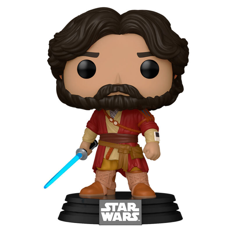 Figura Funko POP! Star Wars Ezra Bridge con sable de luz azul