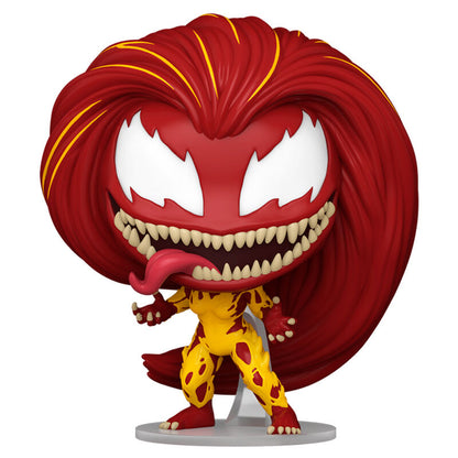 Figura Funko POP! Marvel Spider-Man 2 Scream con cabello rojo y traje amarillo