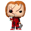 Figura Funko POP! Chucky Valentine con mono rojo Good Guys
