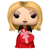 Figura Funko POP! de Tiffany de Chucky con vestido rojo y corazón