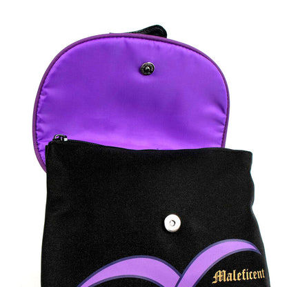 Neceser morado y negro de Maléfica Disney Villanas - 3