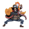 Figura de Marshall D. Teach de One Piece con abrigo naranja