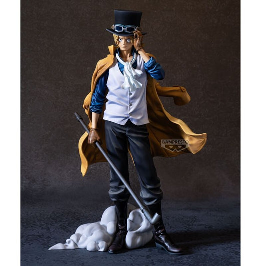 Figura de Sabo de One Piece con sombrero, abrigo y bastón - 2