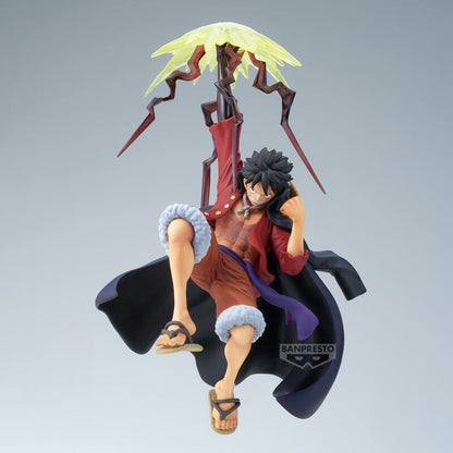 Figura de Monkey D. Luffy Battle Record de One Piece en pose dinámica - 2