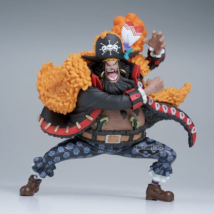 Figura de Marshall D. Teach de One Piece con abrigo naranja - 2