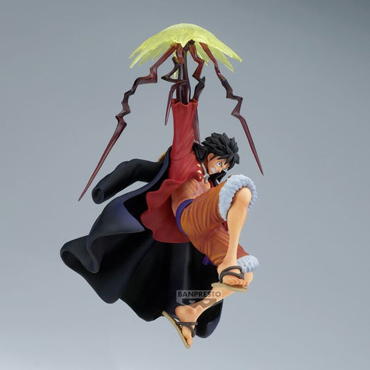 Figura de Monkey D. Luffy Battle Record de One Piece en pose dinámica - 4