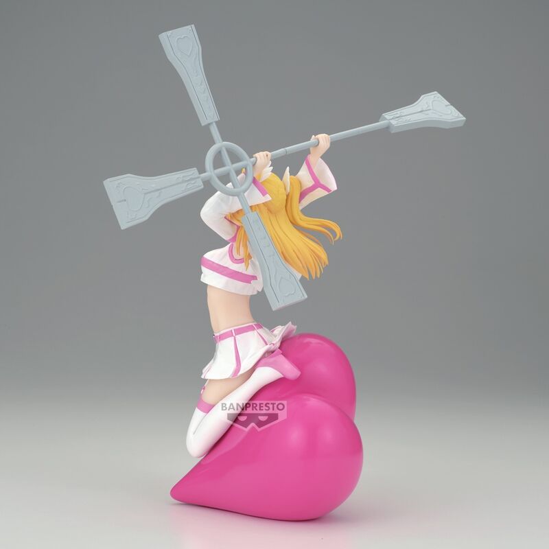 Figura de Liliel Poppin Heart de Banpresto con traje rosa y blanco - 4
