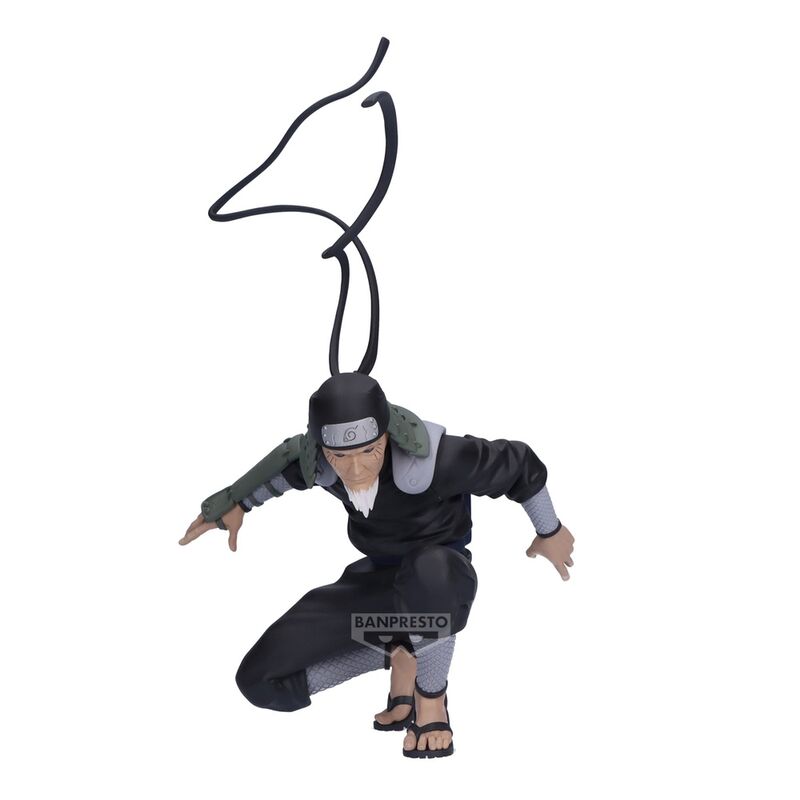 Figura de Sarutobi Hiruzen de Naruto Shippuden con panel ilustrado - 3