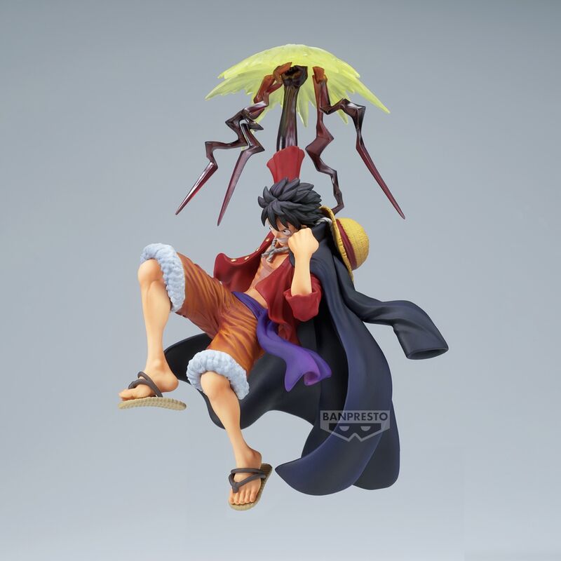 Figura de Monkey D. Luffy Battle Record de One Piece en pose dinámica - 5