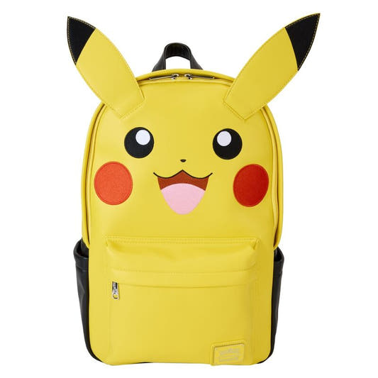 Mochila amarilla de Pikachu Pokémon Loungefly con orejas