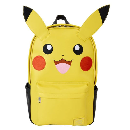 Mochila amarilla de Pikachu Pokémon Loungefly con orejas