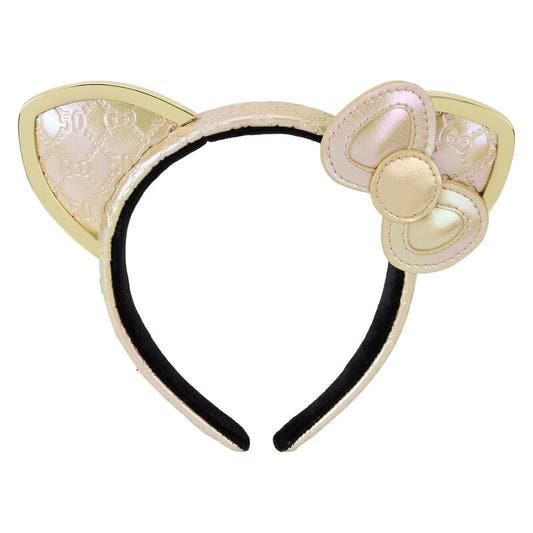 Diadema metalizada de orejas Hello Kitty 50th Anniversary Loungefly