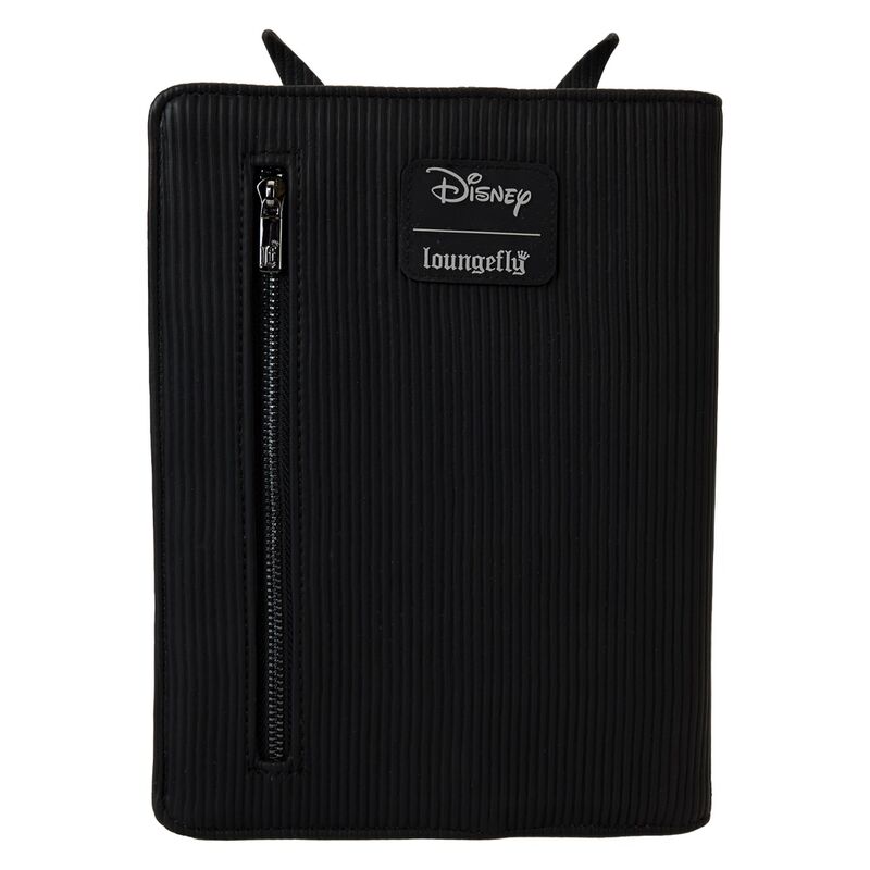Cuaderno negro de Maléfica Disney Loungefly con apliques de cuernos - 2