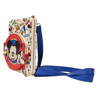 Cuaderno bolso Loungefly Mickey and Friends con Mickey, Minnie y personajes Disney - 2