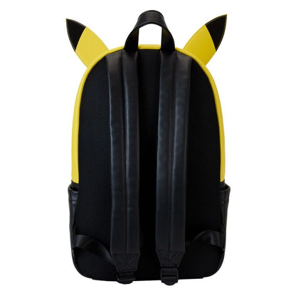 Mochila amarilla de Pikachu Pokémon Loungefly con orejas - 4