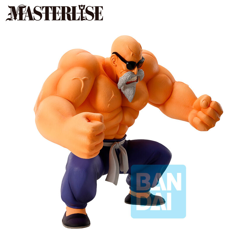 Figura Ichibansho de Master Roshi de Dragon Ball en pose de entrenamiento - 3