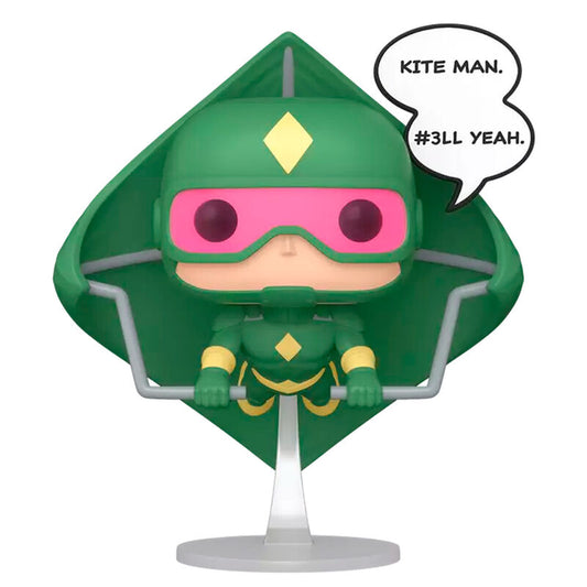 Figura Funko POP! Deluxe de Kite Man de DC Comics en caja - 2
