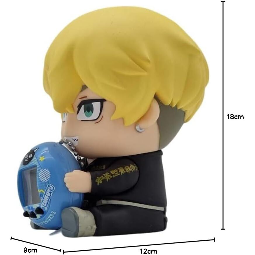 Tamagotchi Hugmy Chifuyu con figura soporte de Tokyo Revengers - 5