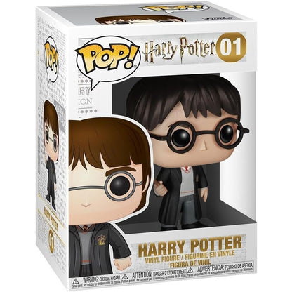 Figura Funko POP! de Harry Potter con uniforme de Gryffindor y varita - 3