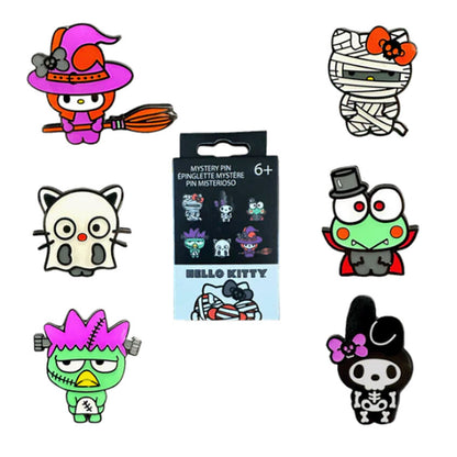 Blind box de pin esmaltado Hello Kitty Halloween de Loungefly
