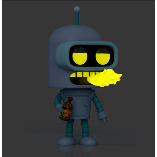 Figura Funko POP! de Bender de Futurama en versión Chase - 2
