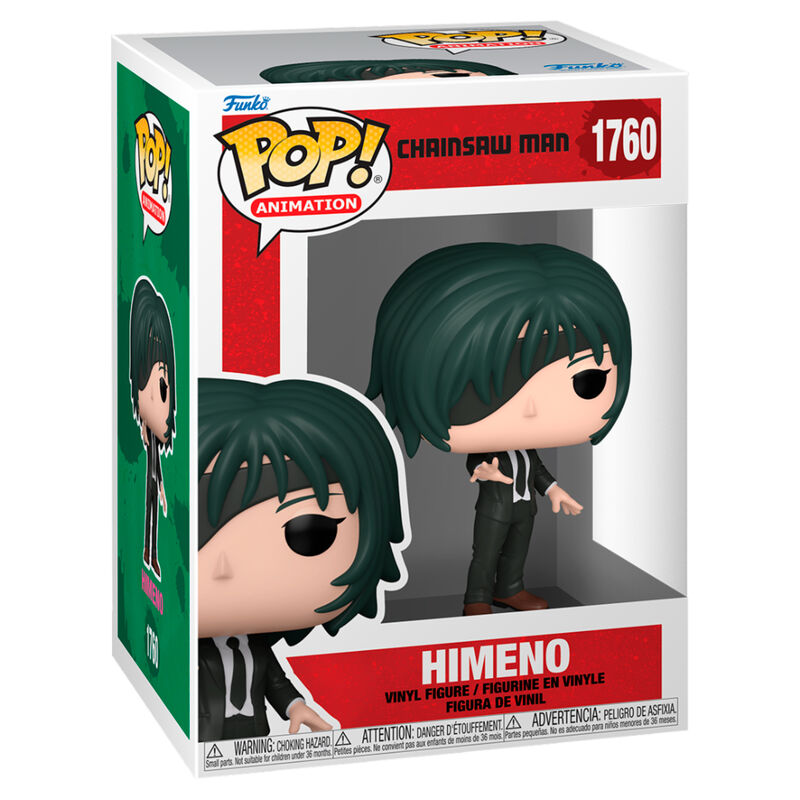 Figura Funko POP! de Himeno de Chainsaw Man con traje negro - 2