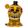 Figura Funko POP! Withered Golden Freddy dorado con sombrero negro