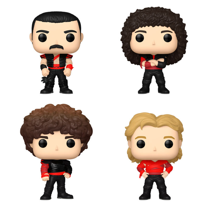 Blíster Funko POP! Rocks con cuatro figuras de Queen - 2