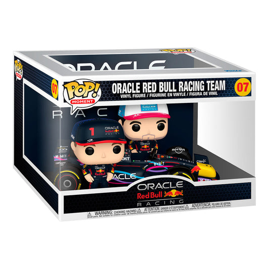 FUNKO POP! Moments Oracle Red Bull Racing con dos figuras y monoplaza - 2