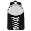 Mochila Sneakers Black Oh My Pop! en blanco y negro