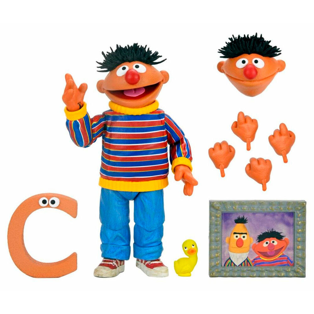 Figura articulada Ultimate de Epi de Barrio Sésamo con patito de goma - 2