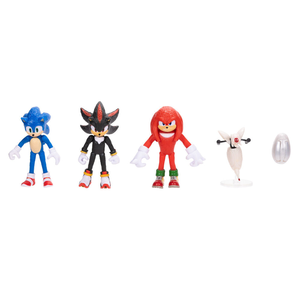 Blíster de figuras Sonic 3 con Sonic, Knuckles y Shadow - 2