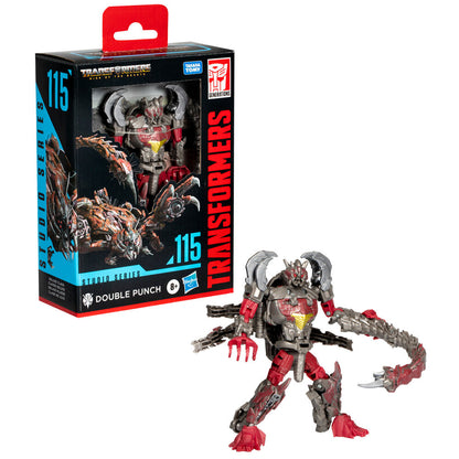 Figura articulada Transformers Double Punch Studio Series en su embalaje - 4