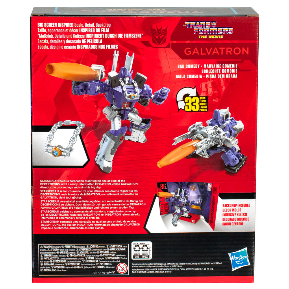Figura Galvatron Transformers Studio Series de 21,5 cm - 5