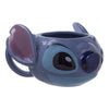 Taza de cerámica 3D con diseño del rostro de Stitch Disney