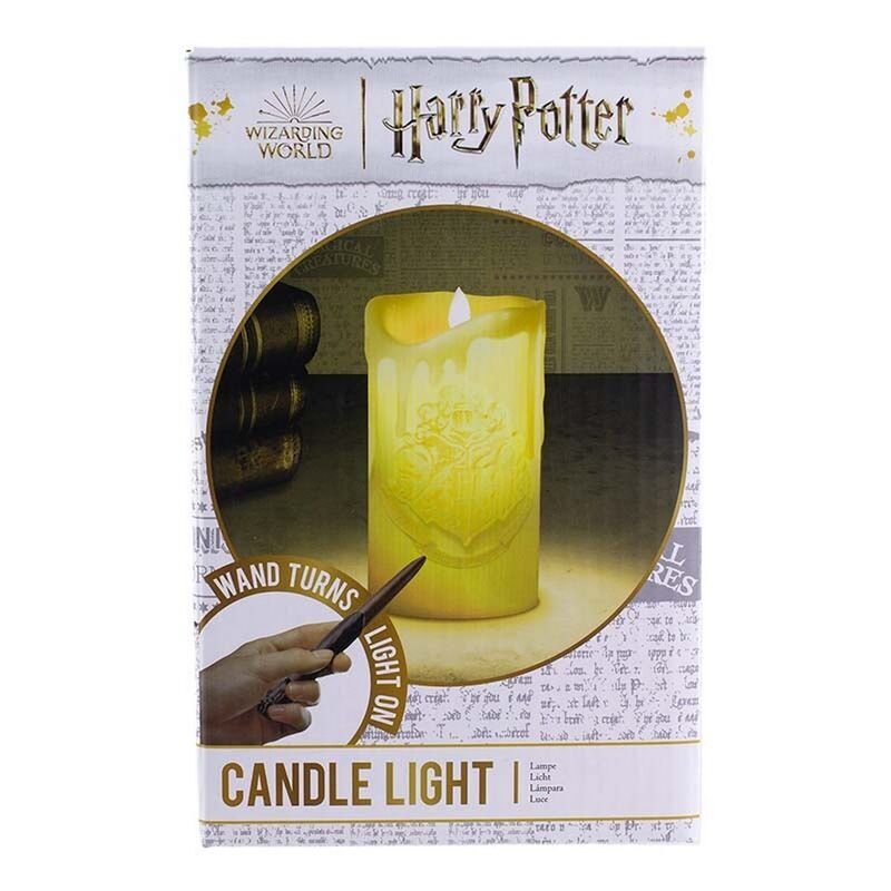 Lámpara vela LED de Harry Potter con varita mando remoto
